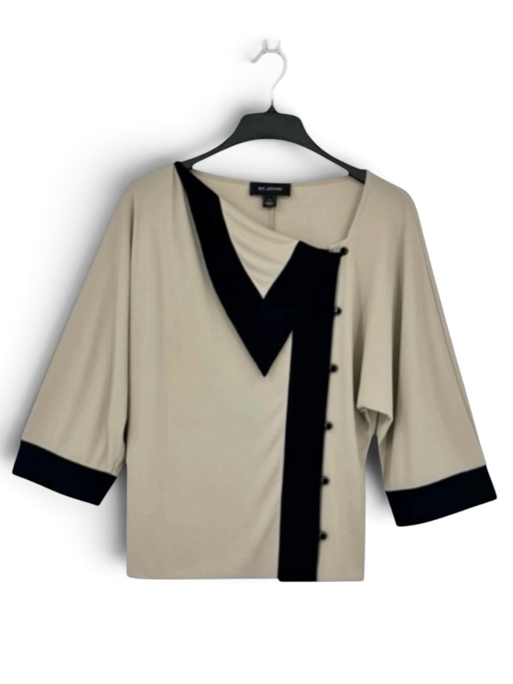 St. John Colorblock Blouse Sz 6